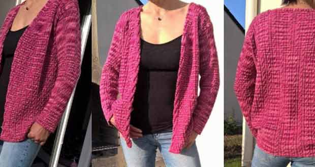 modèle gilet femme à tricoter gratuit