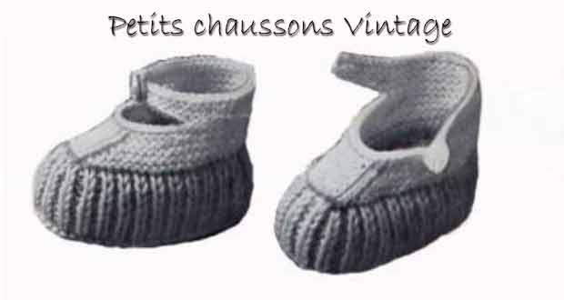 Petit chaussons vintage