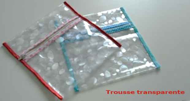 Trousse transparente