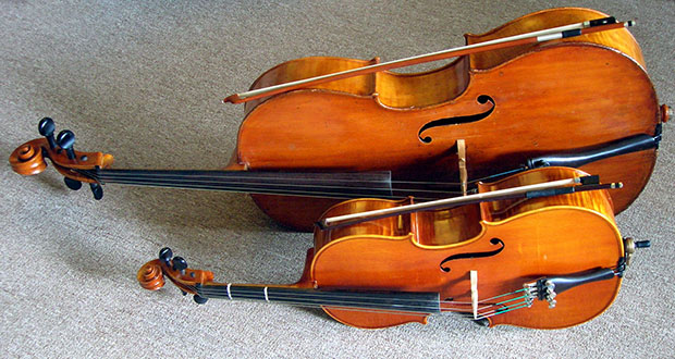 Le violon ou le violoncelle
